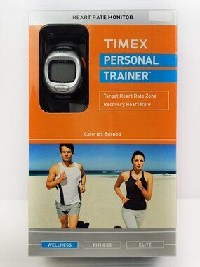 Timex Personal Trainer Rate Monitor Watch T5G971 F5 NIB